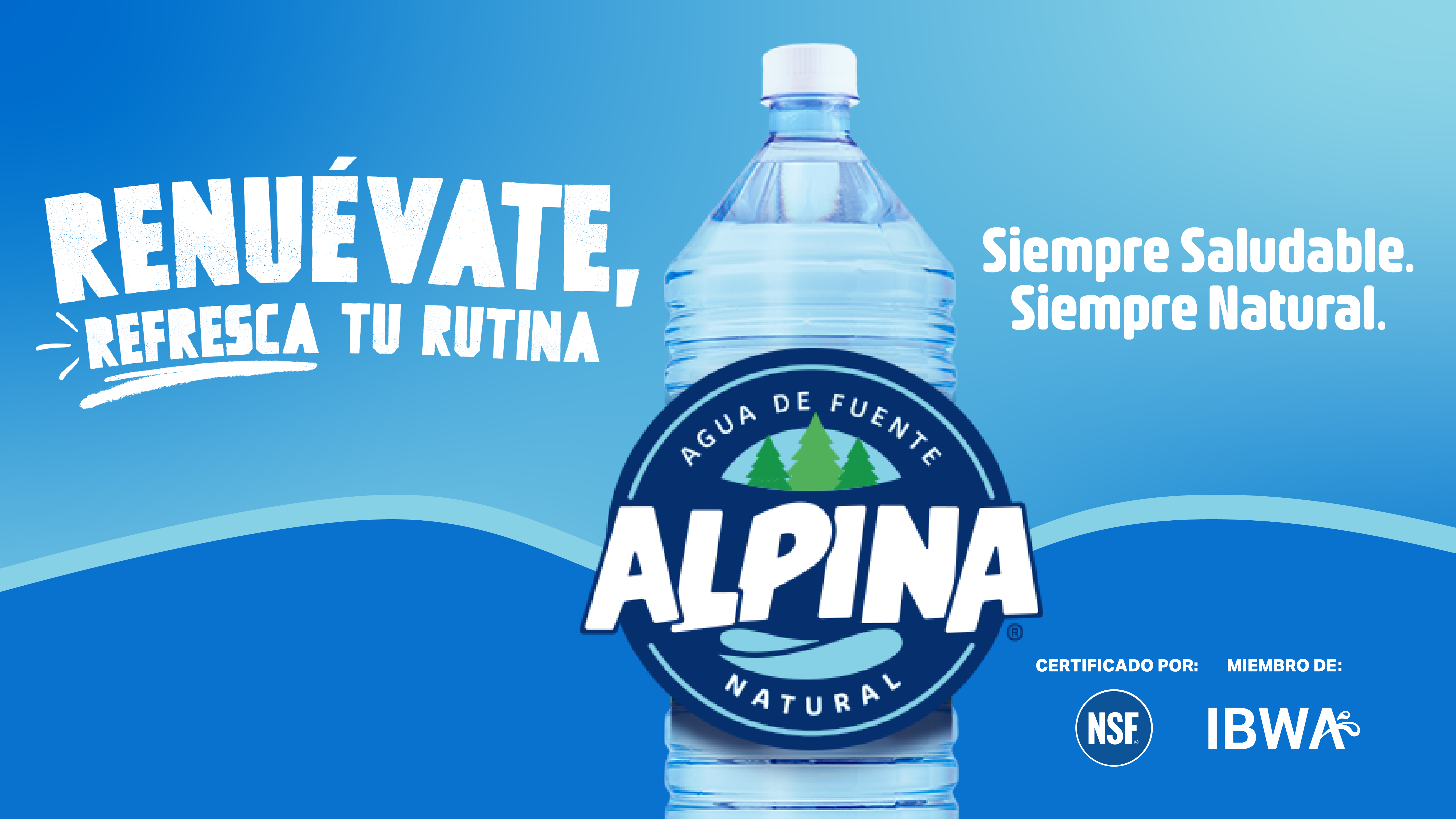 agua embotellada el salvador Agua Alpina