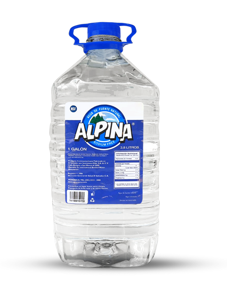 agua embotellada el salvador 1.00 Galon  No Retornable, Envase Pet 1-00-galon-no-retornable-envase-pet-1